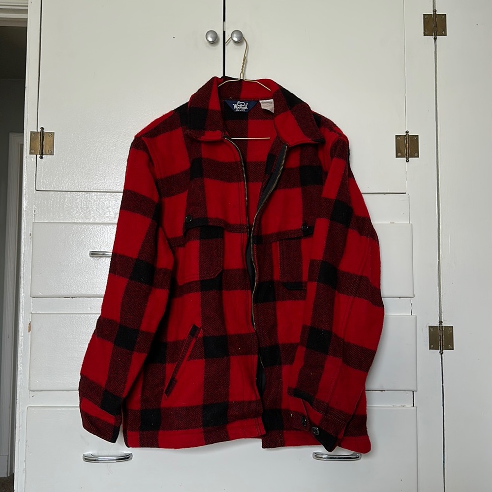 Quality WOOLRICH plaid jacket!